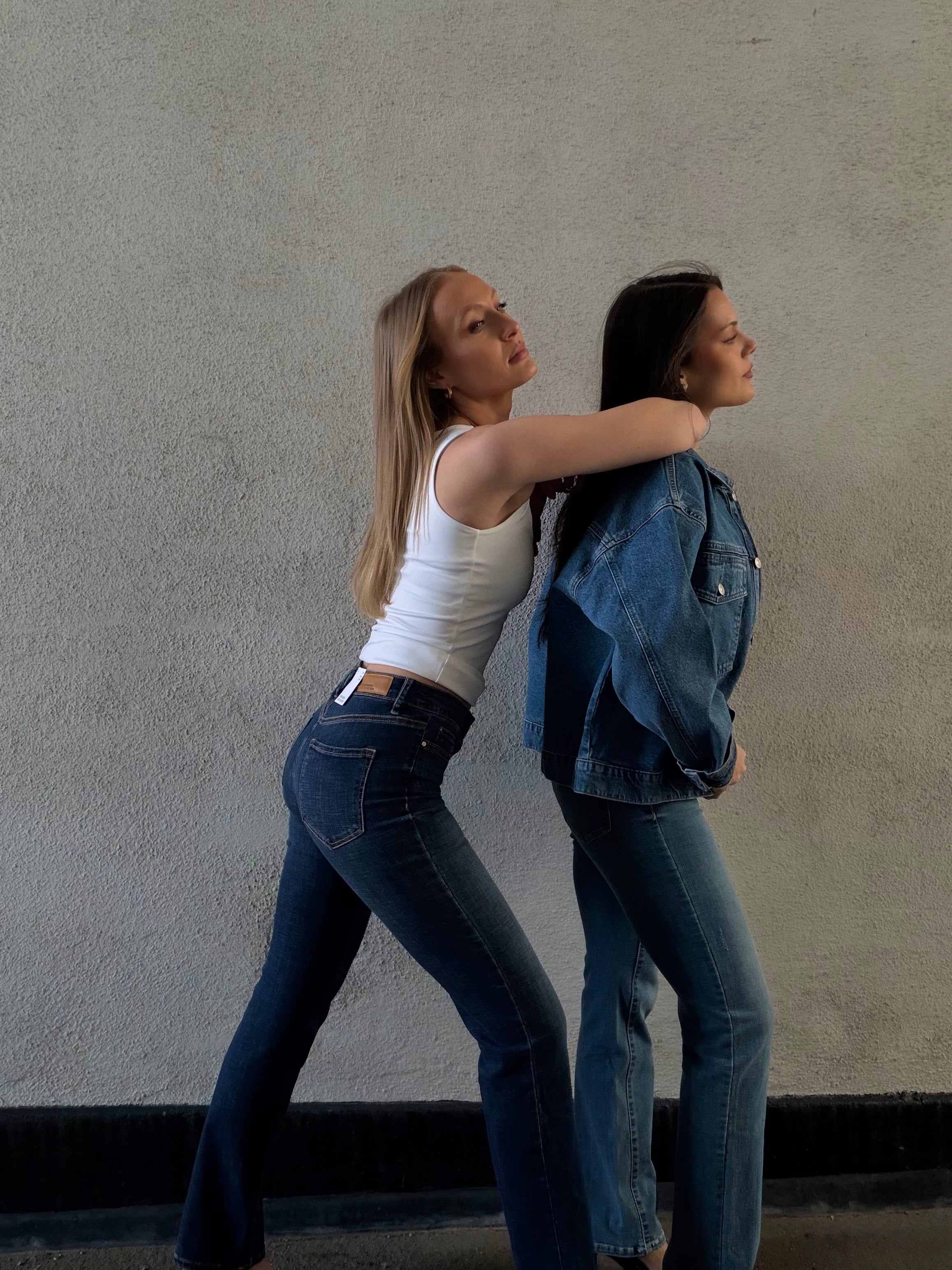 VMFLASH Jeans - Dark Blue Denim
